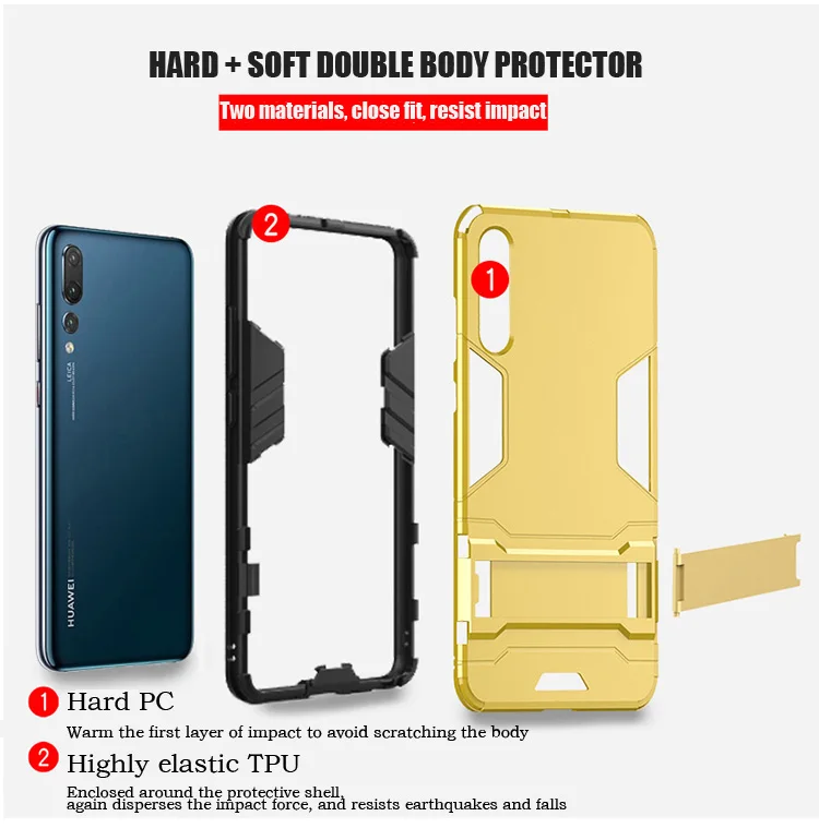 Защитный противоударный чехол для huawei P8 P9 Plus P10 P30 Pro P20 Lite Y5 Y6 Y7 Prime Y9 силиконовый чехол для задней панели телефона