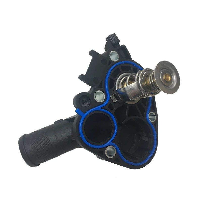 

9676409580 9675849380 Cooling System Thermostat Hosing Water Flange For Peugeot 208 308 301 Citroen C1 C3 C4