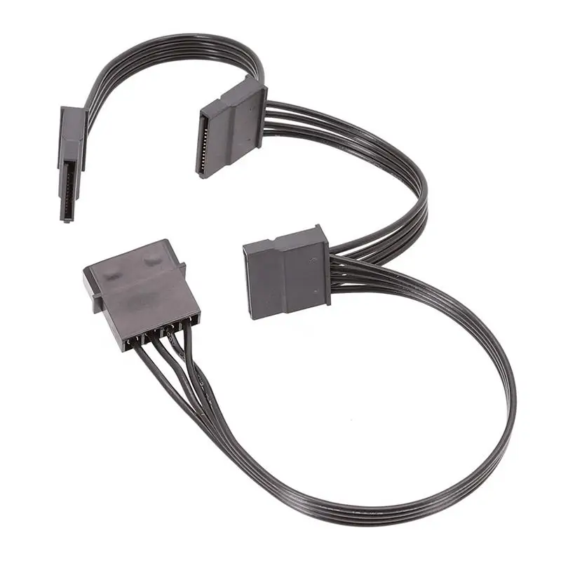 Сплиттер питания для жесткого диска 4 контактный разъем IDE 1 3 SATA кабель Sata