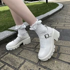 Маленькие Туфли Мэри Джейн, коллекция Лето 2021, тонкие туфли для косплея на толстом каблуке, японские туфли JK одного размера
