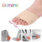 Ортопедические стельки, дышащие эластичные вставки на переднюю часть стопы с гелевой подкладкой, Ортопедические Защитные рукава для педикюра, снятие боли в ногах