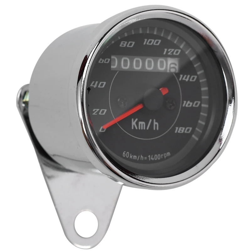 Motorcycle LED Tachometer Speed Gauge Retro Chrome for Honda CG125 | Автомобили и мотоциклы
