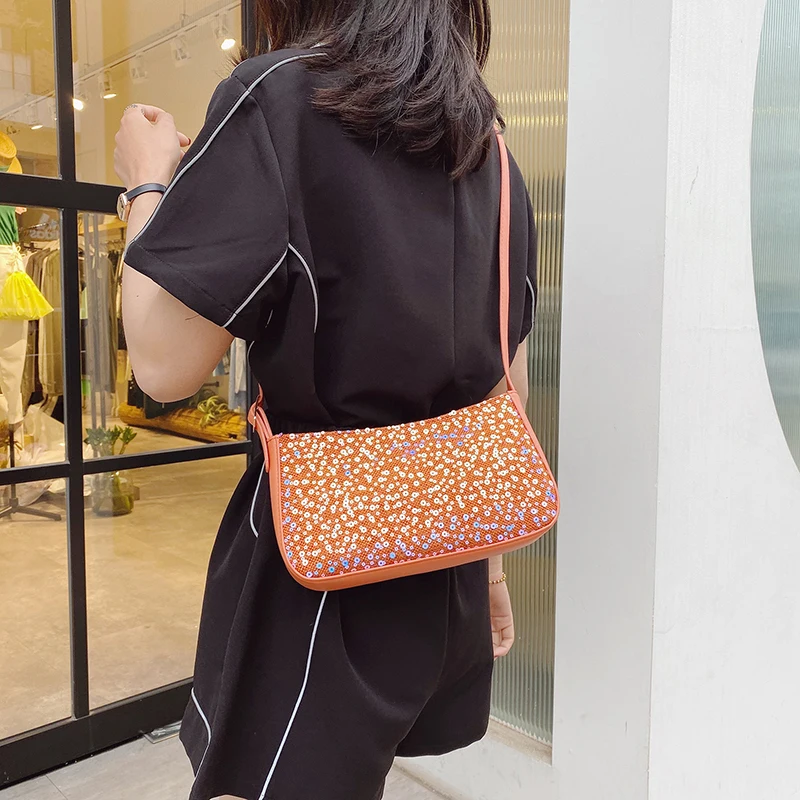 Женская винтажная сумка на плечо маленькая сумочка из мягкой кожи Subaxillary через