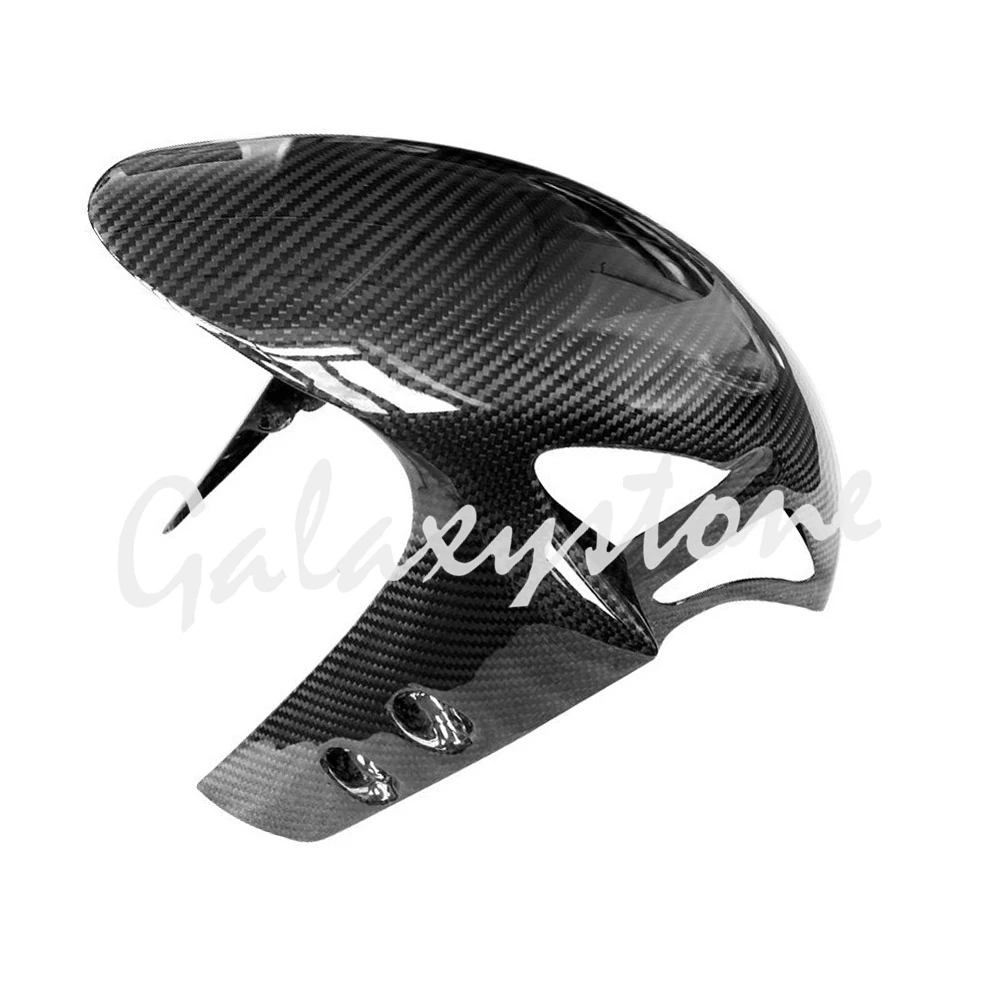 Pre- Preg углеродное волокно для Yamaha R6 2017 переднее крыло 100% Новое глянцевое черное |