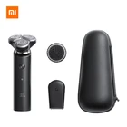 Электробритва Xiaomi Mijia S500C, моющаяся бритва с 3 плавающими головками и двойным лезвием, Турбо режим, комфортное бритье