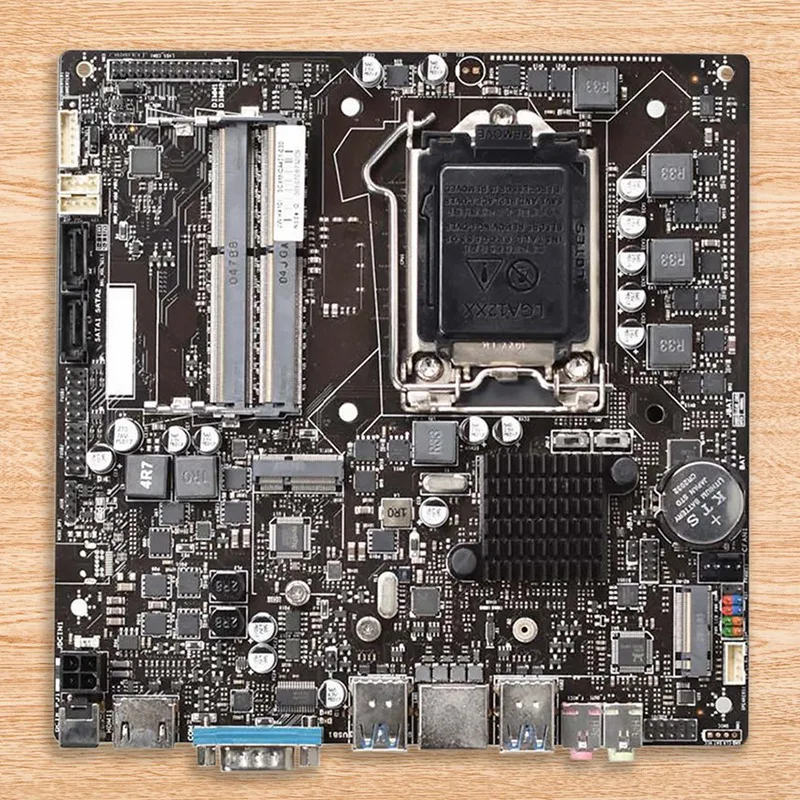 H410 универсальная материнская плата ITX Промышленная поддержка 2XDDR4 M.2 2230 слот LGA1200