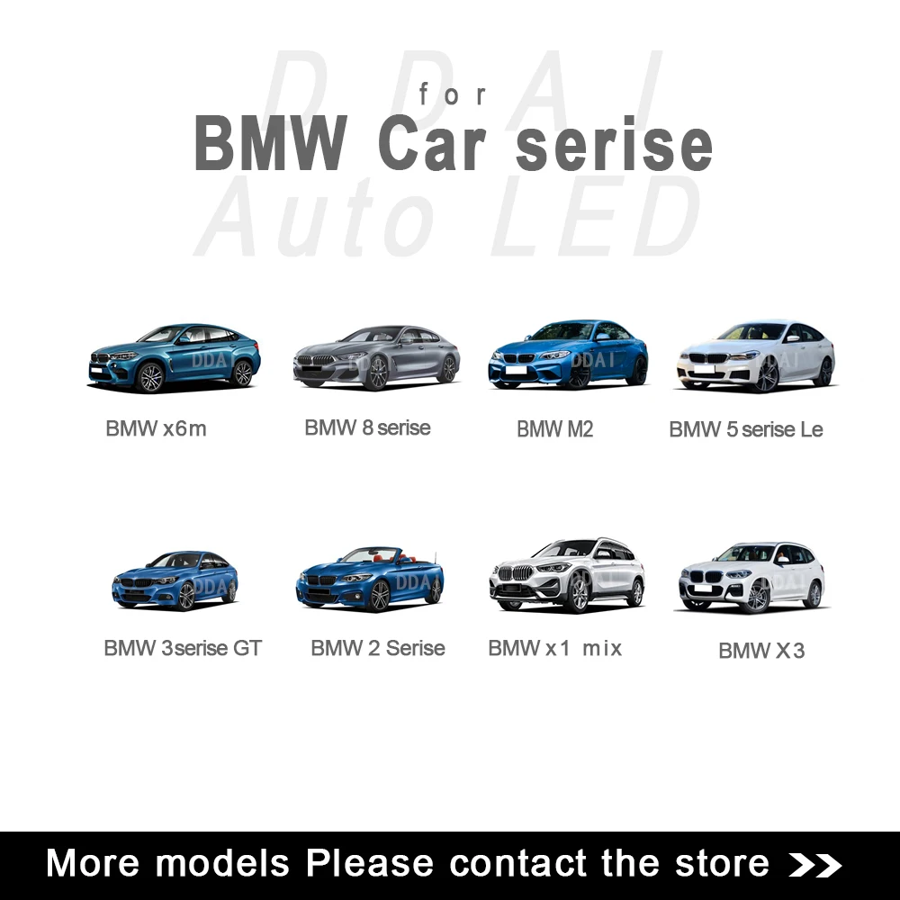 DDAI canbus фары светодиодные лампы турбо для bmw e36 e46 z4 h4 h7 9005 9006 h1 hb3 hb4 6000k супер led ampoule