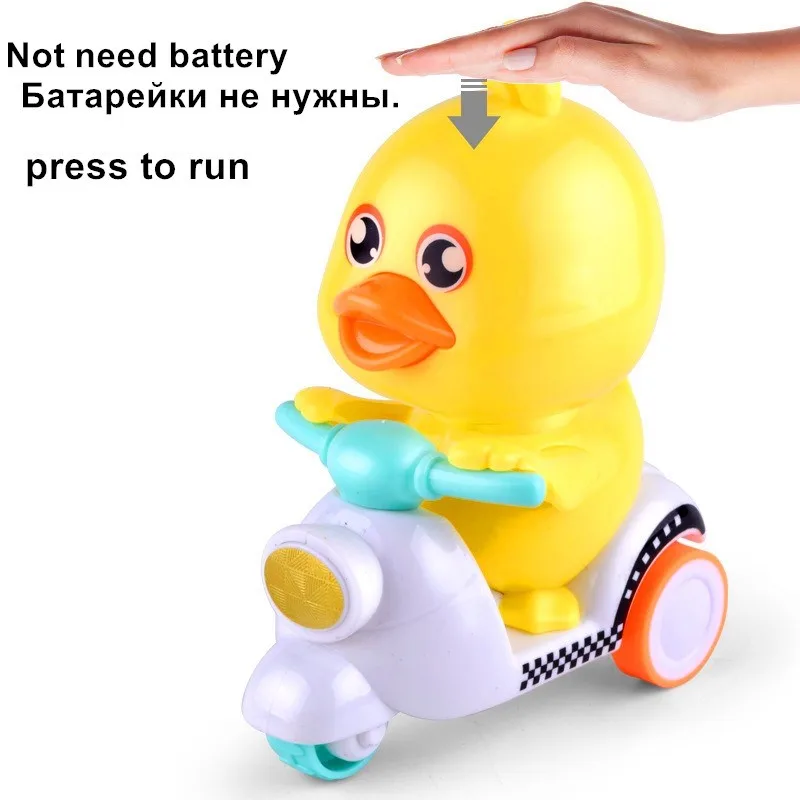 

Утка, мотоцикл, детские игрушки, Классическая Весенняя игрушка, заводные игрушки для детей, подарок на день рождения, новый год, детский мото...
