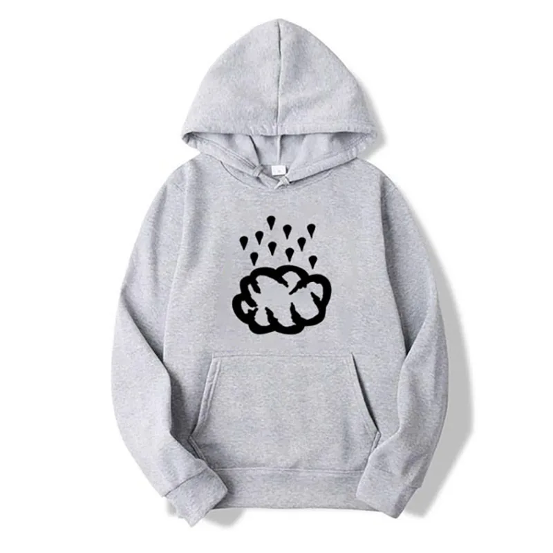 2021 Singer Fashion Powfu Print Hooded Hoodie Long Sleeve Casual Streeshirt Sweatshirt