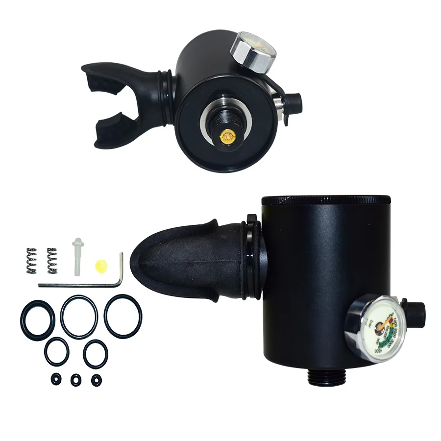 DIDEEP мини дайвинг кислородный бак 500 мл емкость подводный подводное плавание