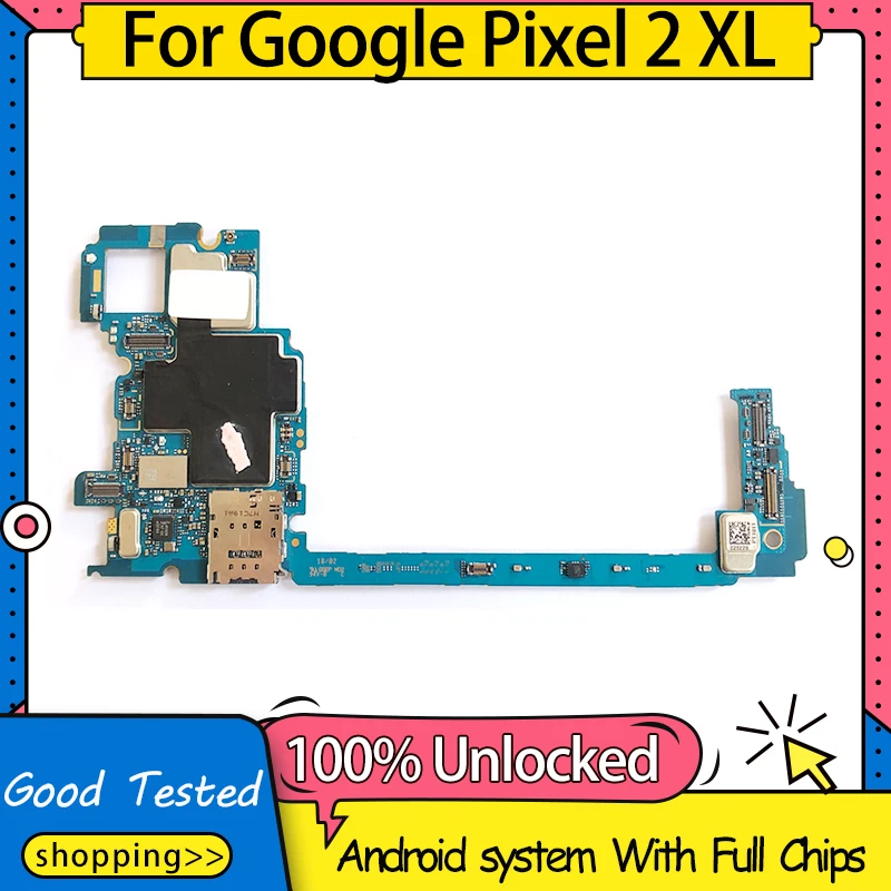 100% разблокированная разборная логическая плата 64 Гб 128 ГБ для LG Google Pixel 2 XL