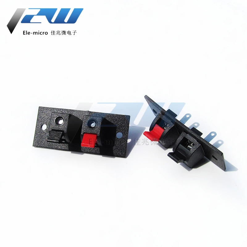 5 шт./лот клемма коннектора положения пружинные разъемы для тестирования аудио