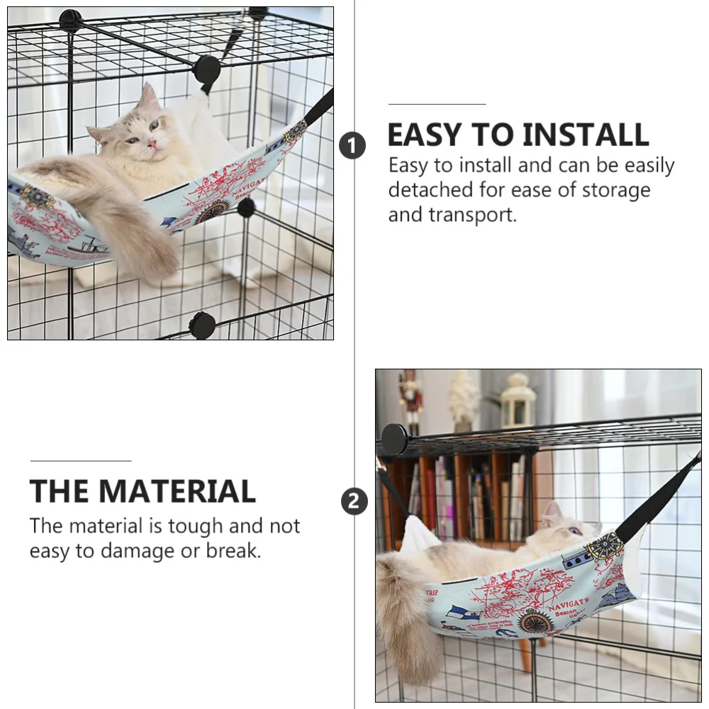 

1 Set Pet Safety Fence Dog Iron Mesh House Protection Net Fence Pet Fence(Black)