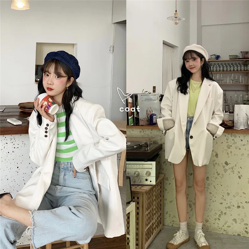 Early Spring Korean Style Simple and Casual Long SleeveNuyoah |