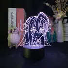 Светодиодный светильник DxD для старшей школы, лампа в стиле аниме для украшения дома, подарок на день рождения, ночник для манги, 3D Риас, грелки, быстрая Прямая поставка