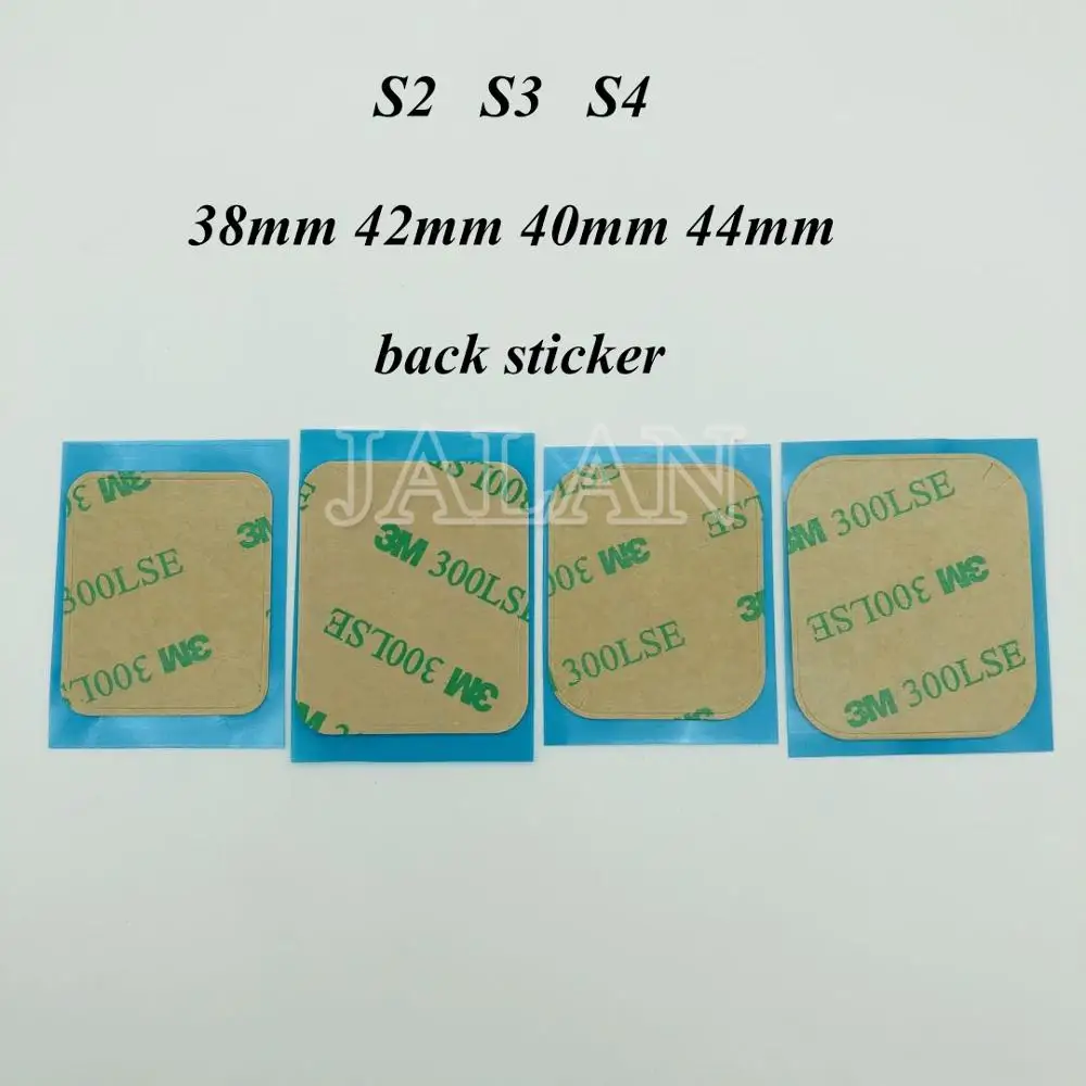

100 шт. 3 м клей для часы серии 38 мм 42 мм 40 мм 44 ЖК-дисплей рамка запасной стикер s1 s2 s3 s4 рамки клейкий стикер