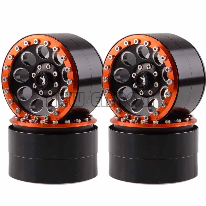 ENRON 4P АЛЮМИНИЕВЫЙ 2,2 дюймов Beadlock обод колеса концентратор подходит для RC Рок Гусеничный осевой SCX10 RR10 Wraith 90048 90018 TRX4 TRX-4 KM2