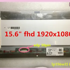 free shipping 15 6 inch lcd matirx lp156wf1 tp b1 lp156wf1 tpb1 laptop lcd screen 19201080 fhd 30pin for dell computer free global shipping