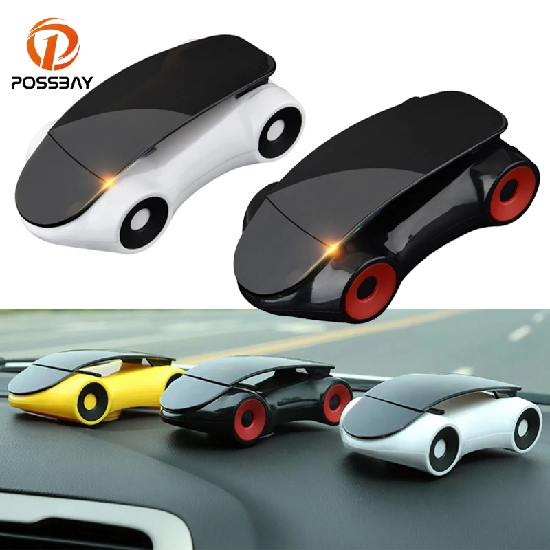 

POSSBAY 360 Degree Adjustable Rotation Phone Holder White/Yellow/Black Car Ornaments Sports Model Car Ornaments Accessories