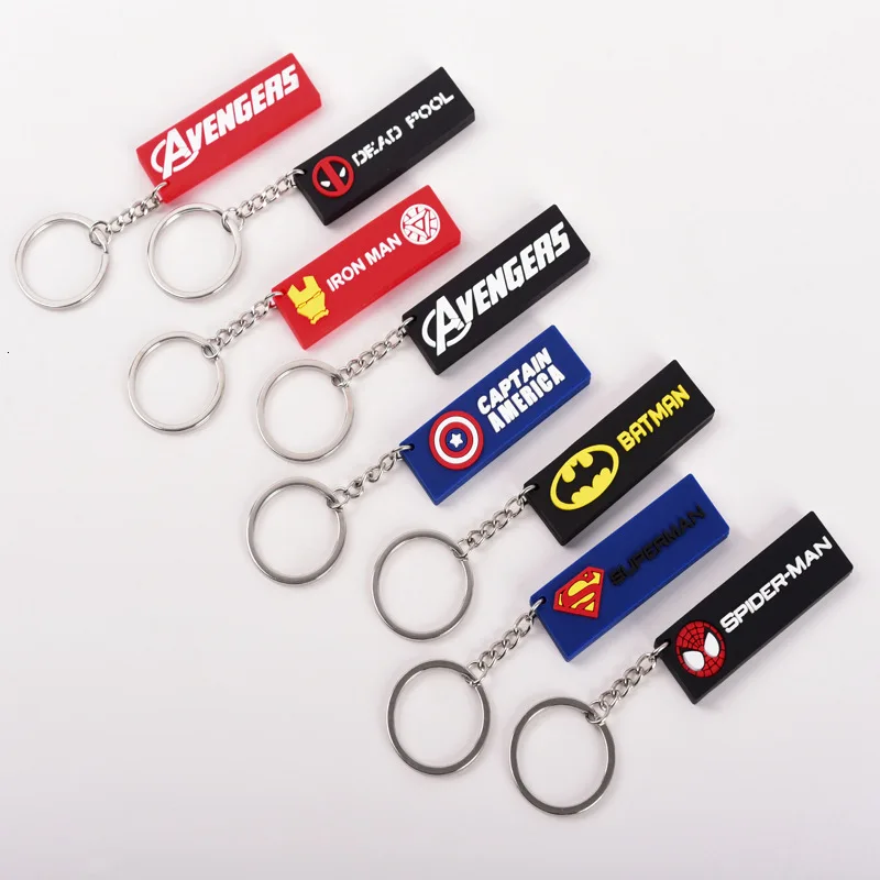 Новый Человек паук брелок Мстители с Железным человеком Капитан Америка