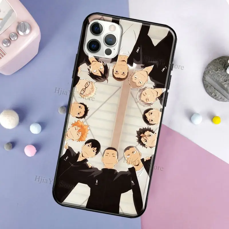 Чехол Haikyu 4 к верхней крышке для iPhone 13 mini 12 Pro Max чехол 11 XS X XR 7 8 Plus SE 2020 | Мобильные