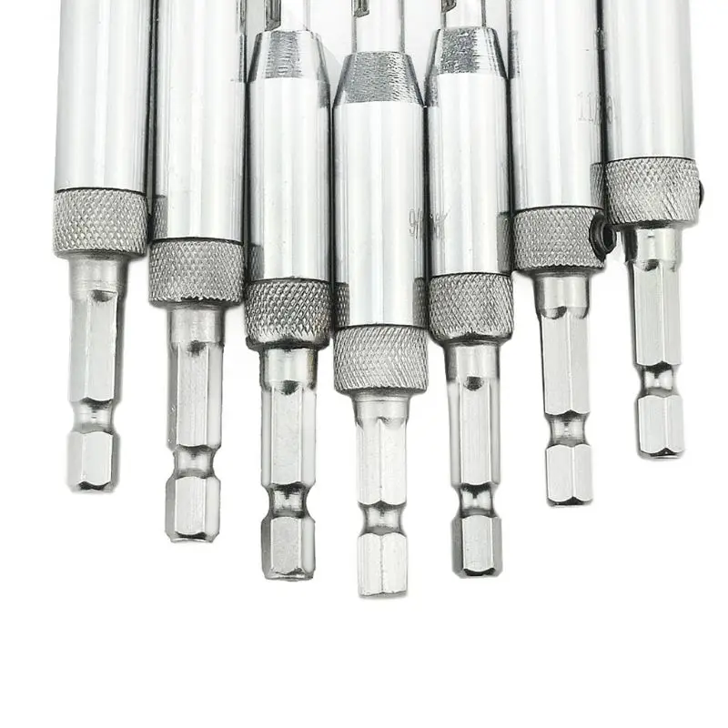 

4pcs/set Center Drill Bit Doors Self Centering Hinge Tapper Core Drill Bit Set Hole Puncher Woodworking Tools 5/64"-11/64"