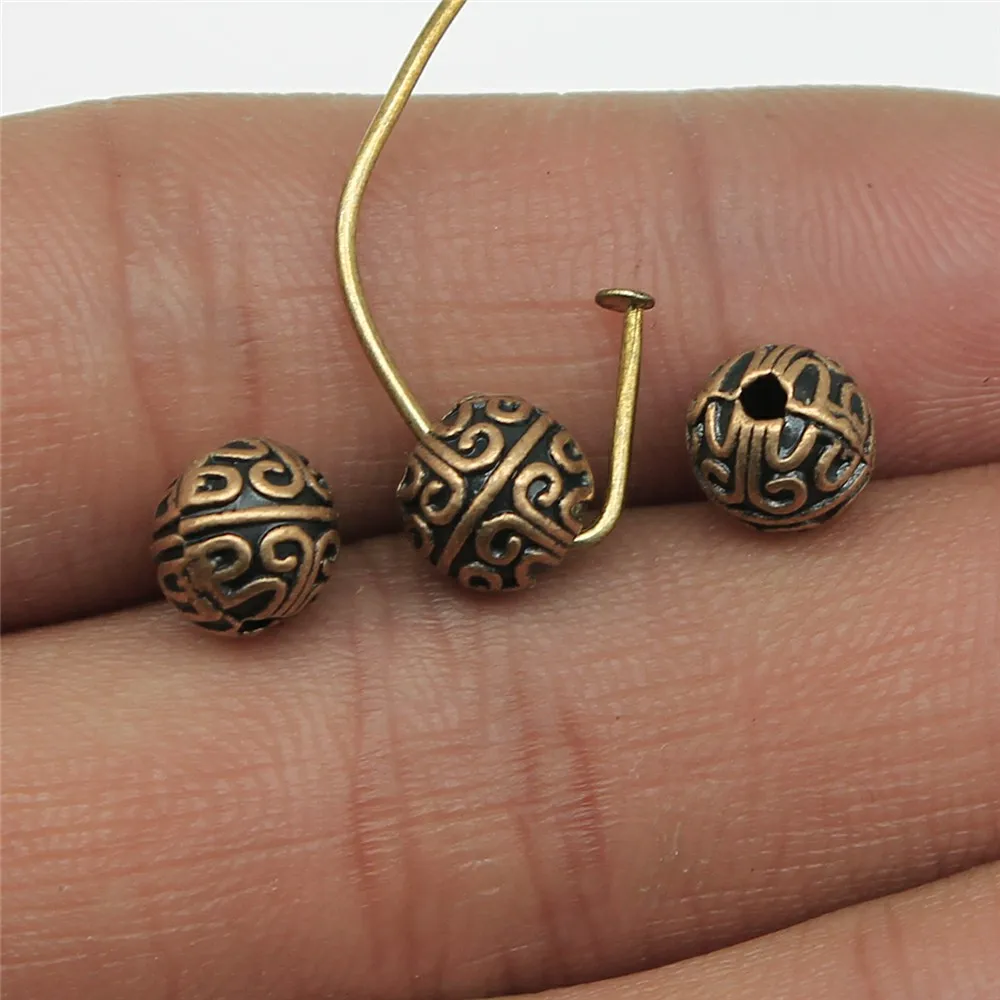 20 шт.7 мм шарм круглые бусины распорки космические для изготовления ювелирных