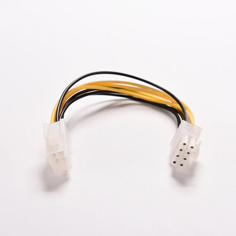 6 до 8 Pin PCI Express преобразователь питания Кабельный Шнур соединитель для видеокарты