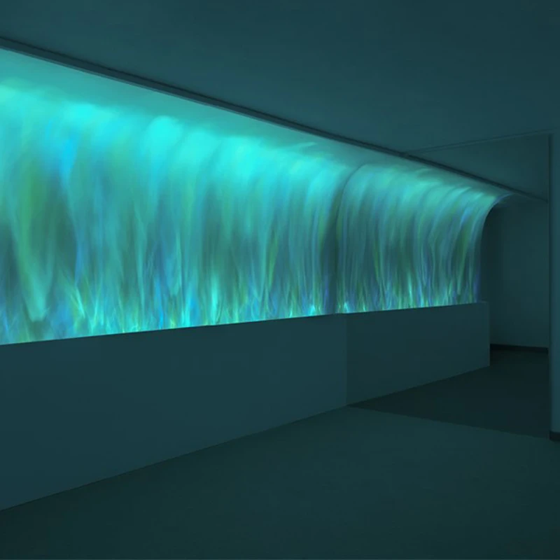 

Dynamic Flame Lamp Dining Room Living Room Bedroom Background Wall Lamp Water Pattern Lamp Projection Lamp