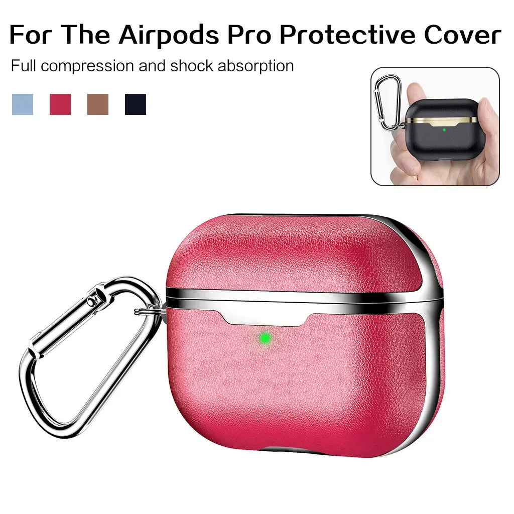 ТПУ силиконовый чехол для AirPods Pro беспроводные Bluetooth наушники защитный 2019 мягкая