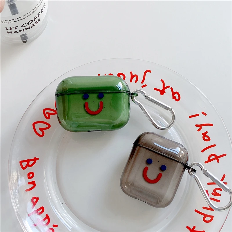 

Прозрачный чехол с изображением героев мультфильмов для Apple Airpods 1 2 Pro, мягкий силиконовый защитный чехол для беспроводных Bluetooth-наушников