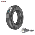 Вибратор для секса, мужской, 10 дюймов, черный, увеличитель пениса, кричащее кольцо, уплотнительное кольцо для пениса, перезаряжаемое, двойное кольцо вибрирующие секс-игрушки