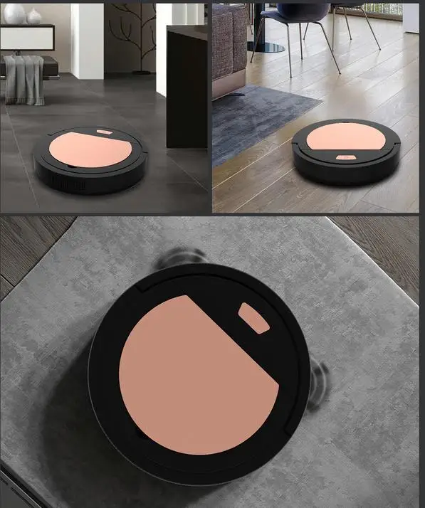 

1800pa Smart Vacuum Cleaner Sweeper Cordless Vacuum Cleaners USB Rechargeable Cleaning Sweeping Robot Household Cleaning Machine