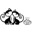 Металлические высекательные штампы, животные, кошка, Бабочка, украшение, штампы для скрапбукинга, бумажные ремесленные ножи, форма, лезвие, штампы, трафареты