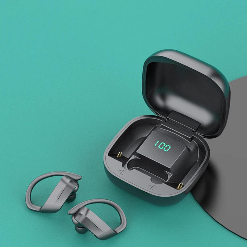 

TWS Bluetooth 5.0 Earphones Wireless Bluetooth Headphone Noise Cancelling Stereo Sport Headset Handsfree With Microphone