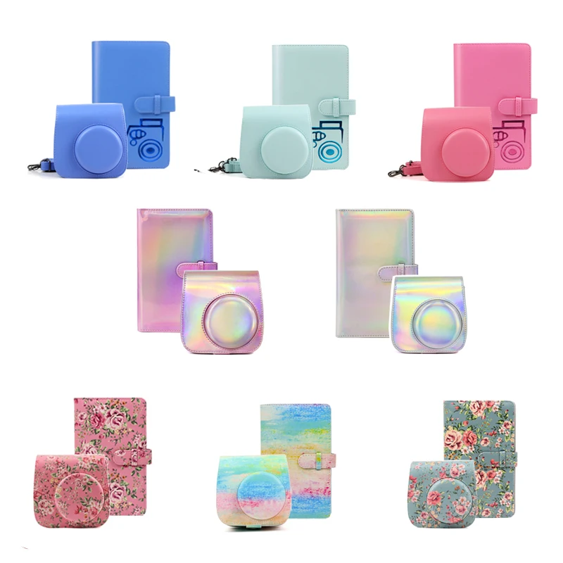 Fuji альбом для фотоаппарата Instax 3 дюйма 96 карманов Мини Фотоальбом Instant Polaroid с Fujifilm