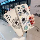 Чехол для Redmi Note 10 Pro, чехол для телефона с астронавтом, космонавтом для Xiaomi Poco X3 Pro M4 Note10 11 9 9Pro Max 8 9S 10S 9T 9C NFC 9A, чехлы