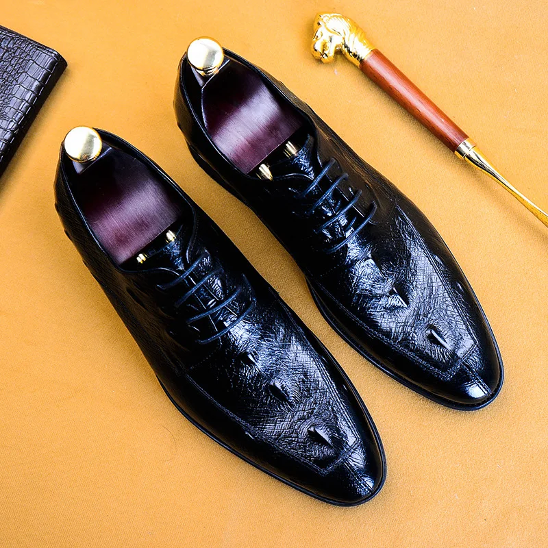 

genuine top men's casual leather layer cowhide men shoes