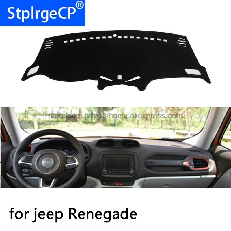 HochiTech для Jeep Renegade коврик приборной панели защитный затеняющая Подушка