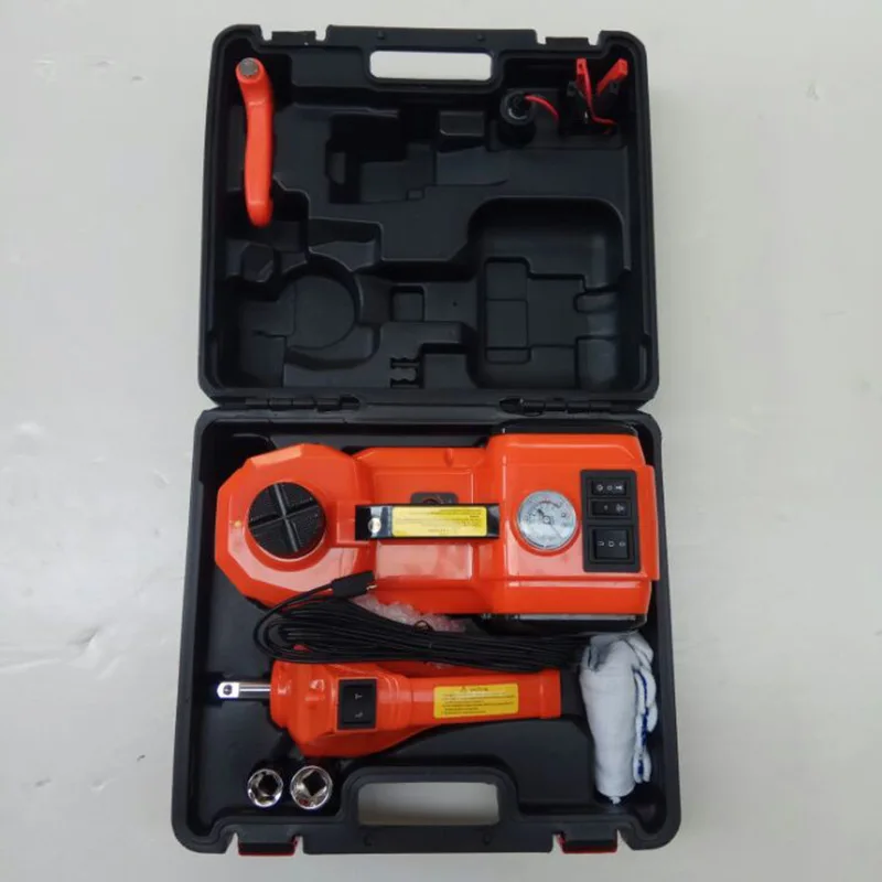 Electrical Jack Car Electric Jack Electrical Jack with Air Pump 5T Jack Electric Wrench Set enlarge