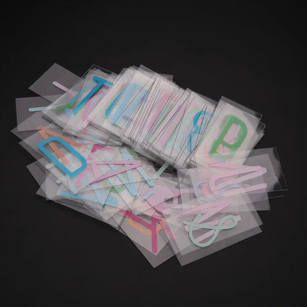 Цветной светильник для украшения букв карт указателей и цифр сделай сам ночник