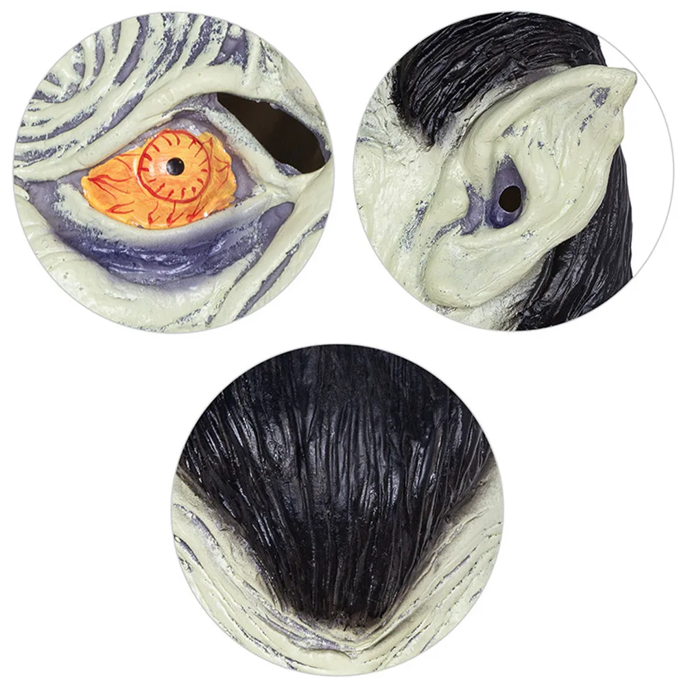 Новая взрослая дневная маска Белый брошенный старый демон Хэллоуин ужас дьявол