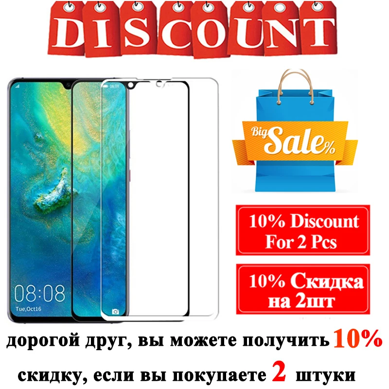 3D закаленное стекло для huawei mate 20 lite защита экрана pro Защитная Броня huawai mate20 20pro light