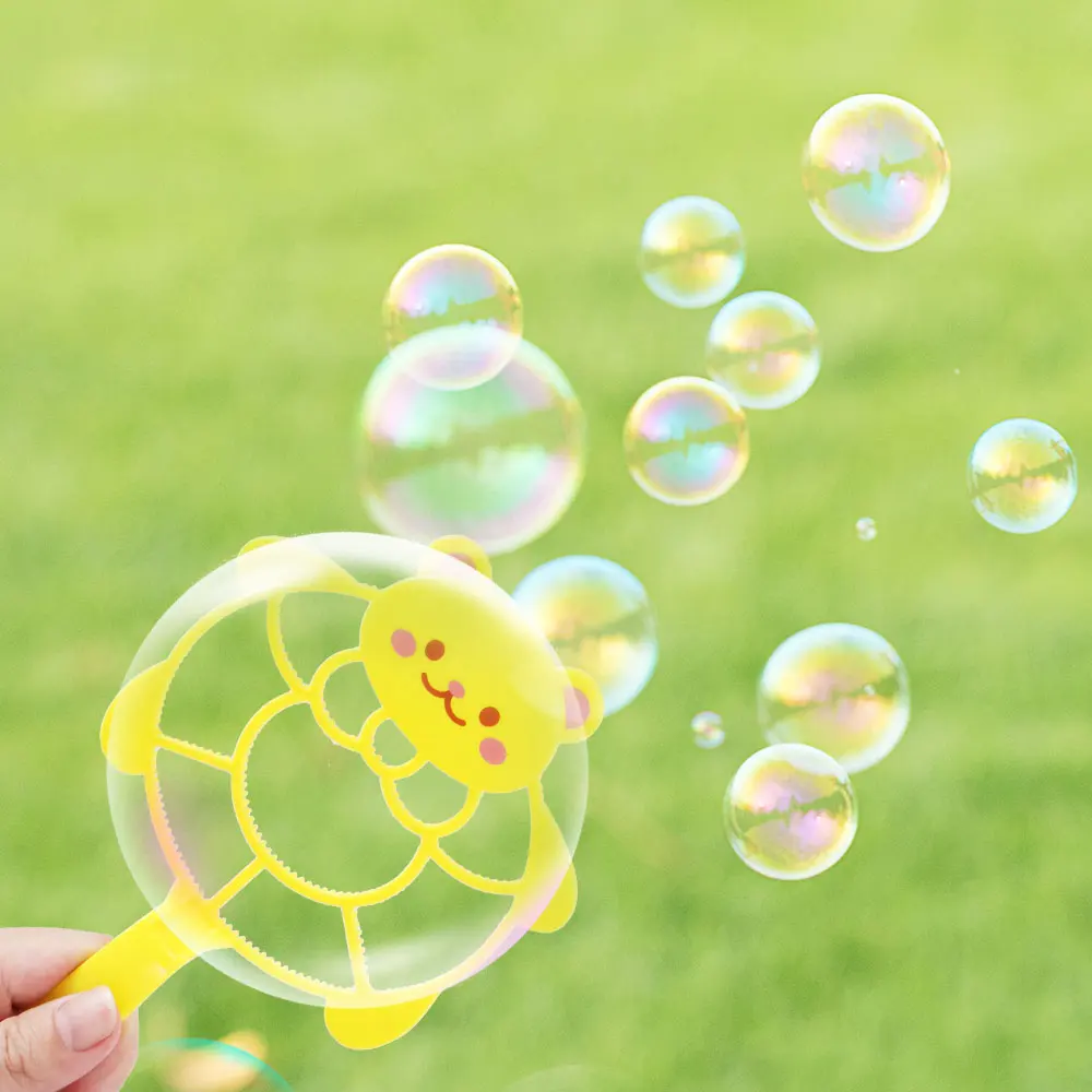 

Bubble Soap Bubble Wand Set Outdoor Kid Toys 6Pcs/Set Water Blowing Toys Parent-Child Exchange Interactive Toy Giant Bubble Blow