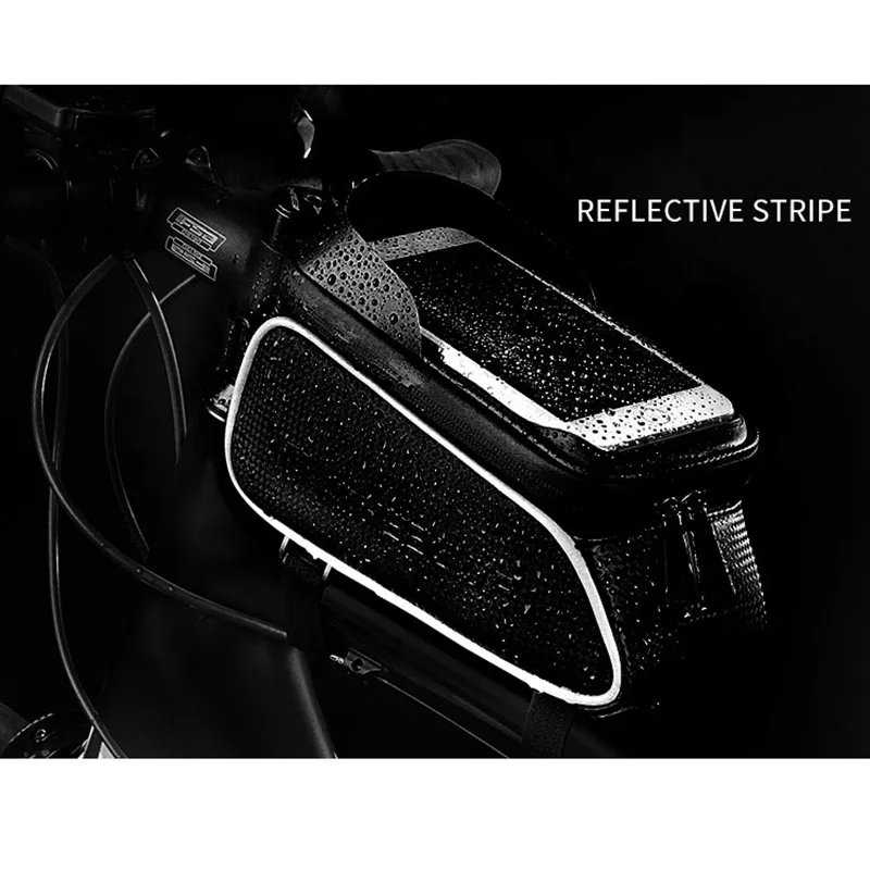 

WHeeL UP Bicycle Bag Waterproof Touch Screen Cycling Bag Top Front Tube Frame MTB Road Bike Bag 6.0 Phone Case Bike Accessories