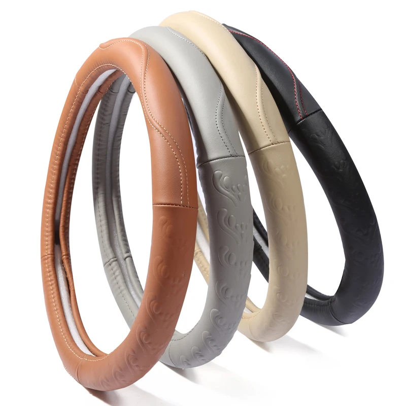 Чехол на руль автомобиля из натуральной кожи аксессуары для Volvo 200 700 850 серии C30 R