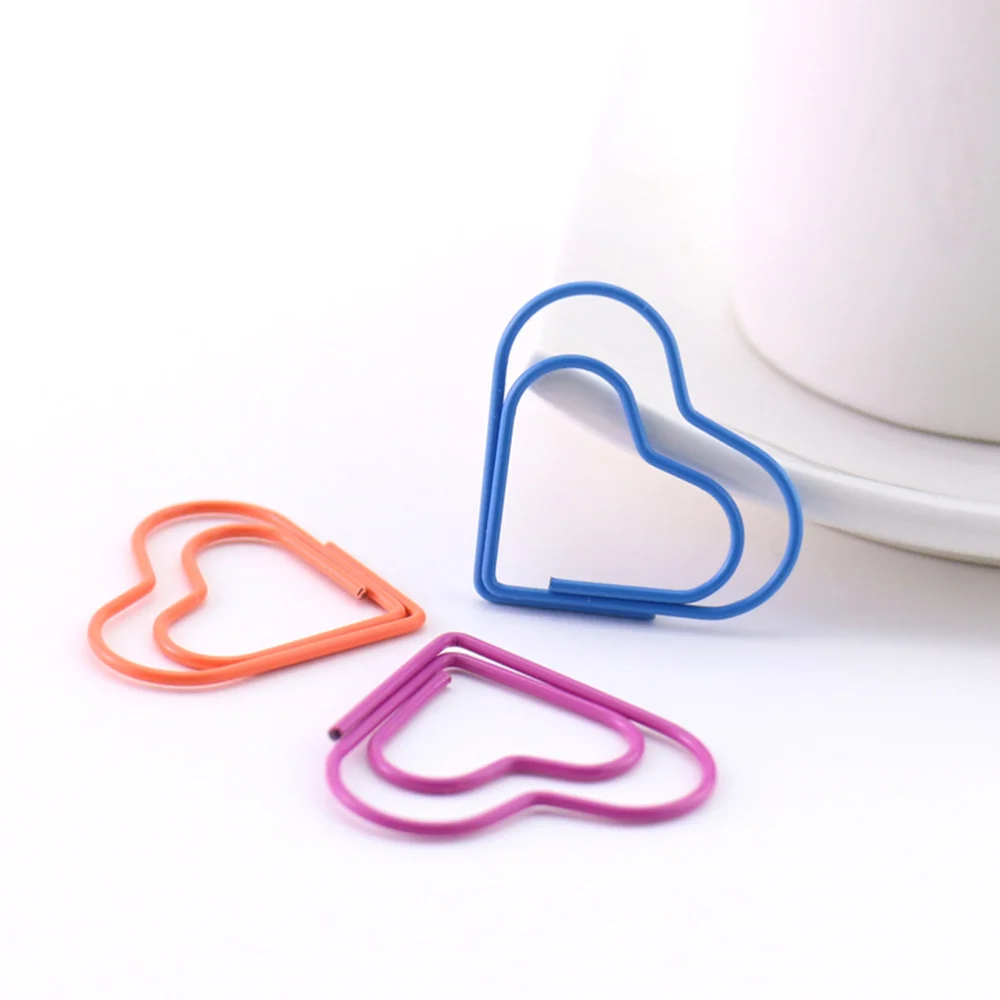 

48 Pcs Boxed Stylish File Clips Portable Memo Clips Novel Creative Bookmarks