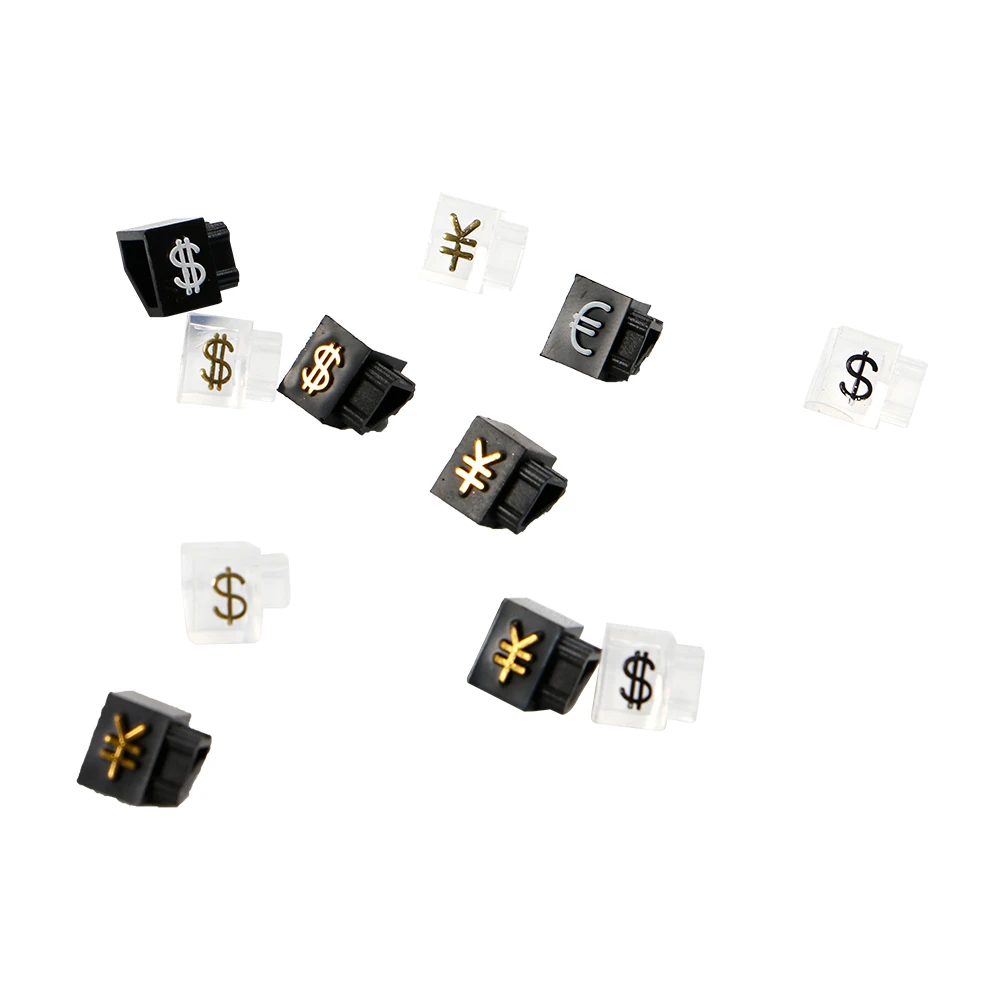 Долларовая валюта подставка бирка для ювелирных изделий ценники кубики | Дом и