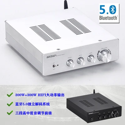 Breeze BRZHIFI TPA3255 A с Bluetooth 5 0 высокомощный цифровой усилитель мощности Hi Fi 300WX2 домашний