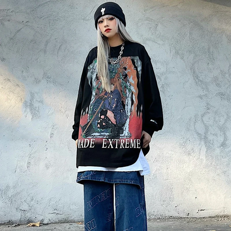 Костюмы аниме для косплея свободный свитер костюмы тетрадь смерти Миса АМАН из